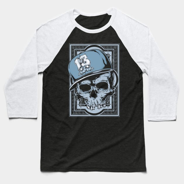 Fresh To Death Baseball T-Shirt by JakeRhodes